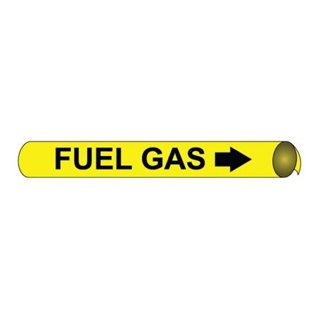 Nmc Pipemarker Precoiled, Fuel Gas B/Y, Fits, B4045 B4045